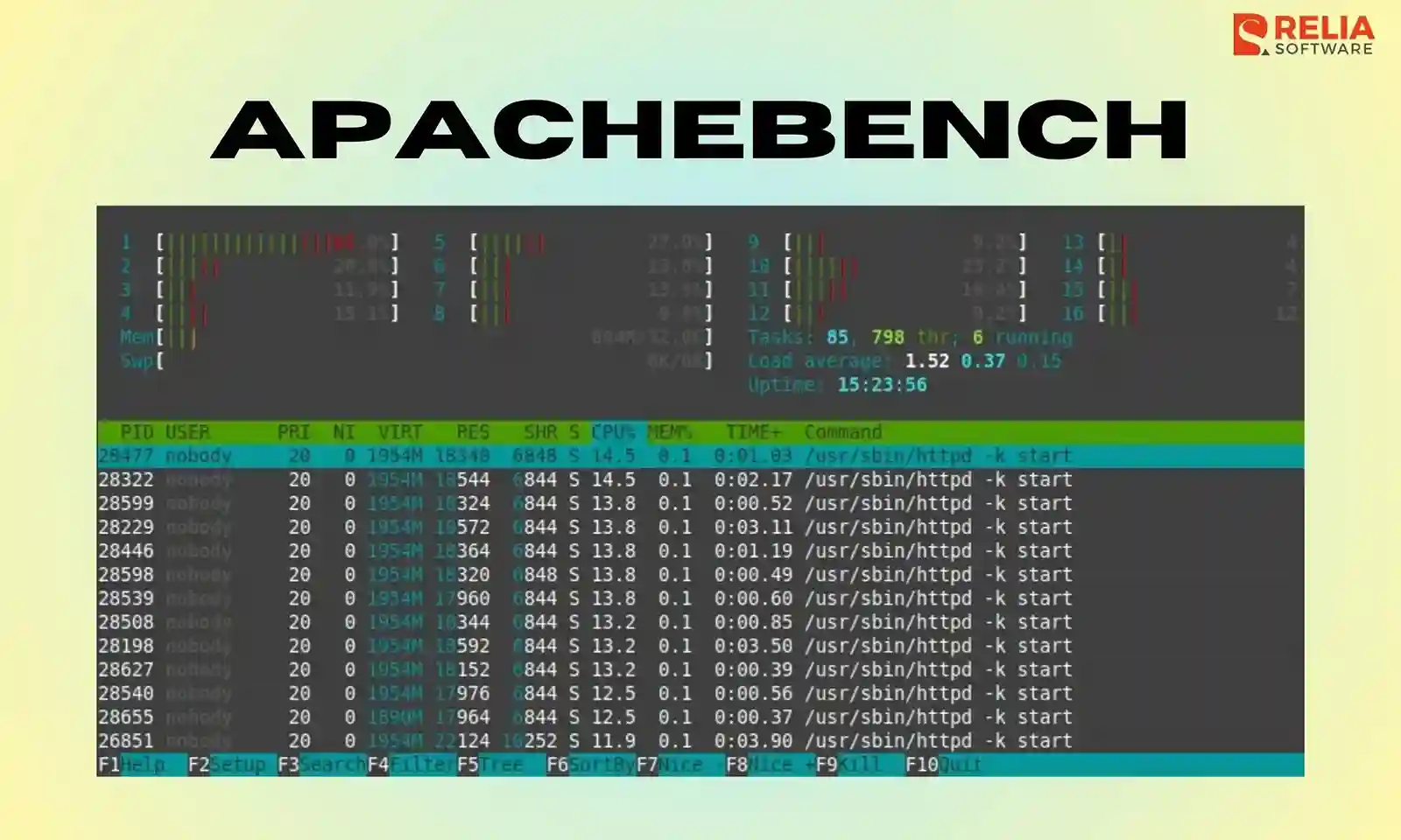 ApacheBench Performance Testing Tool