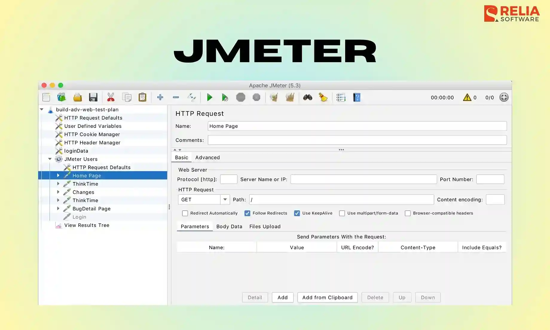 JMeter Performance Testing Tool