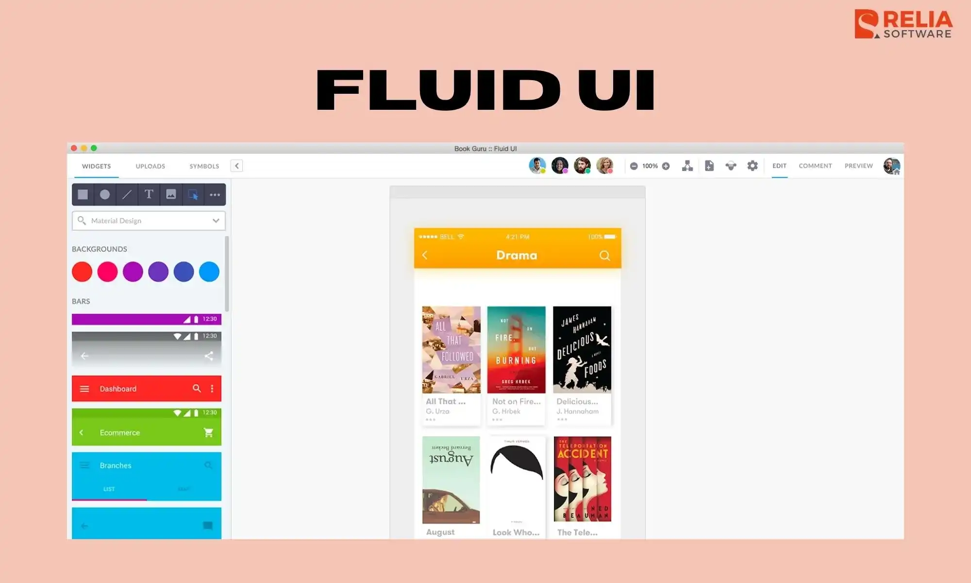 popular prototyping tool fluidui