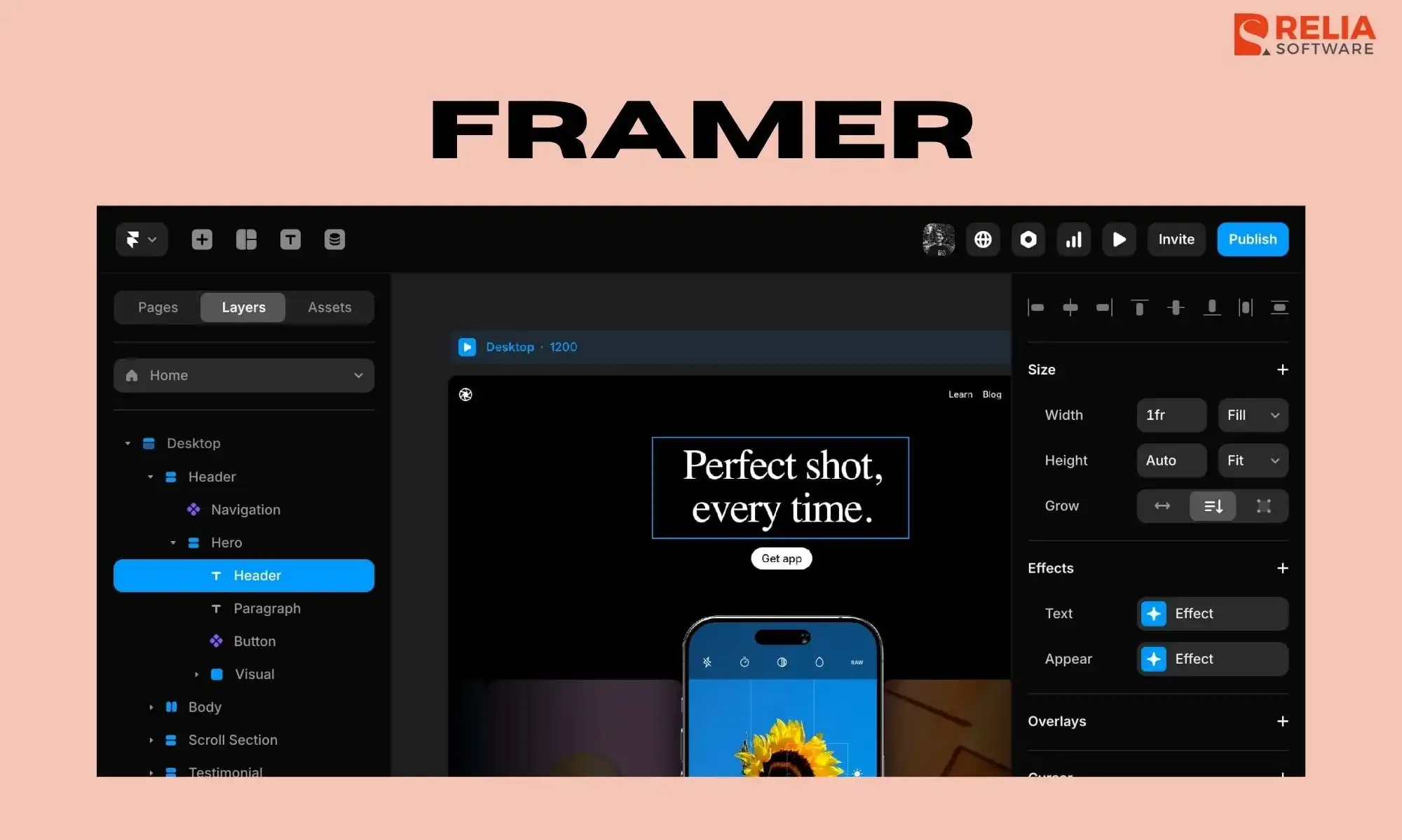popular prototyping tool framer