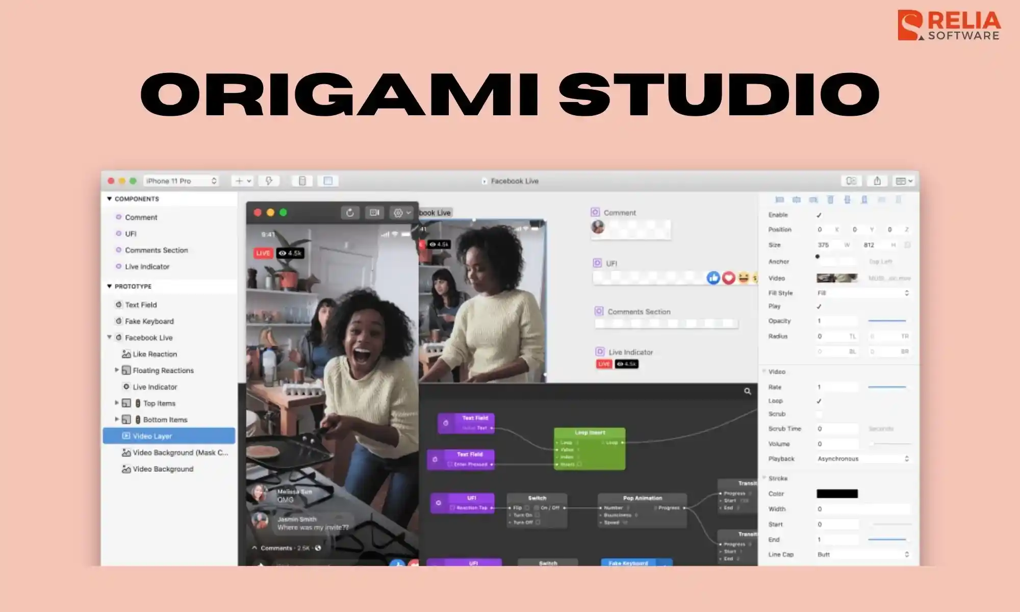 popular prototyping tool origami studio