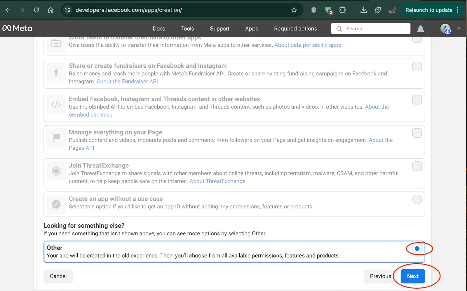 Provide the app use case