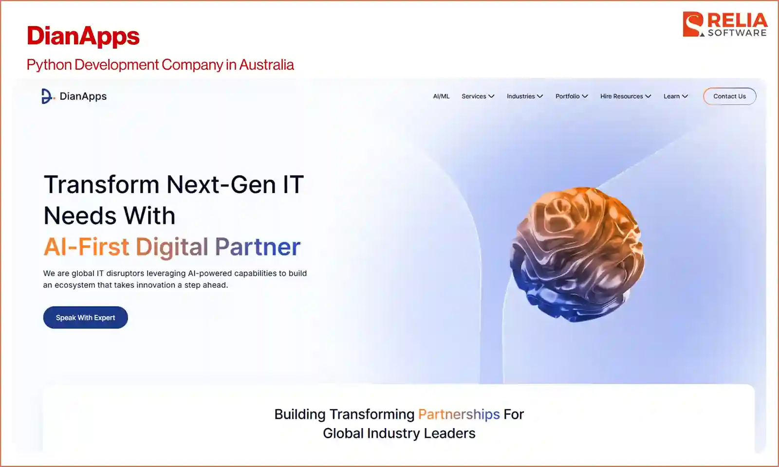 python development company in australia dianapps