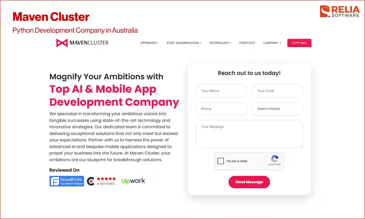 python development company in australia maven