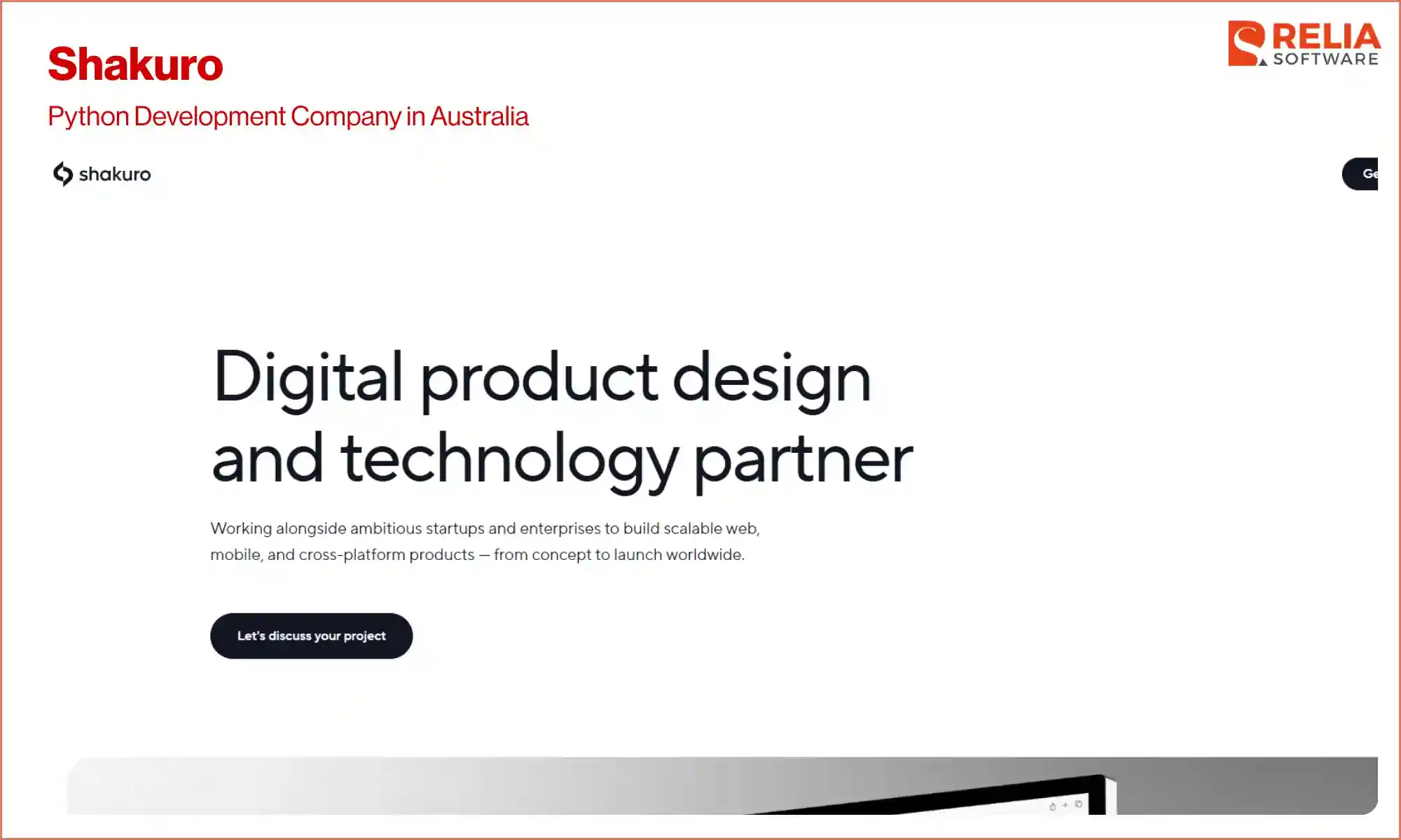 python development company in australia shakuro