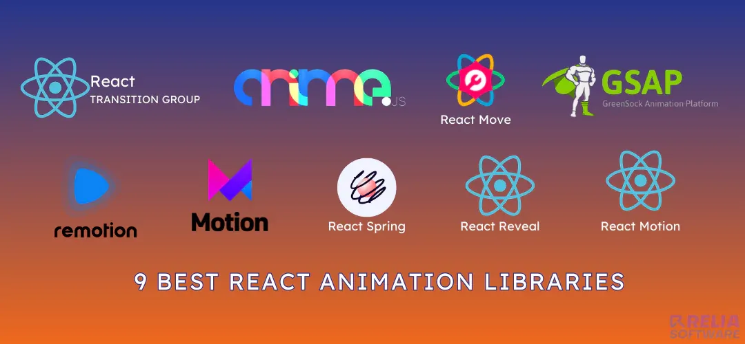 Top 9 Best React Animation Libraries for Web Developers