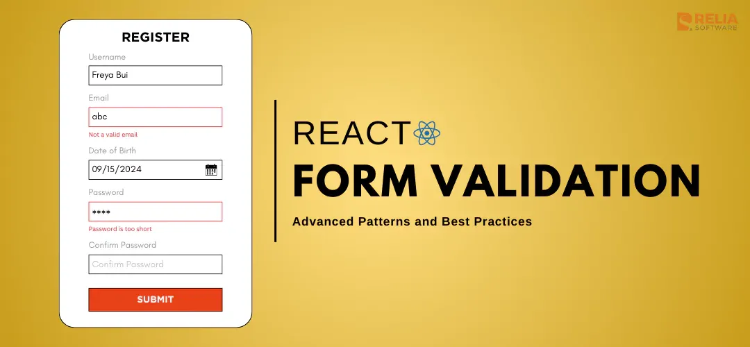 react form validation