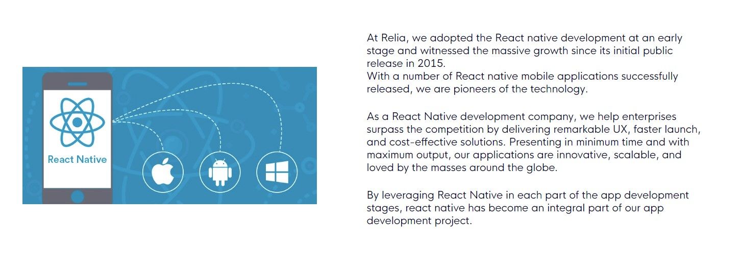 Relia Software-React Native App Development