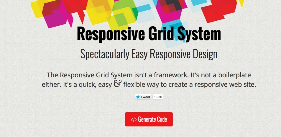 responsive grid system framework