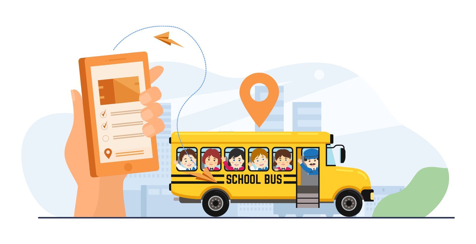 school bus tracking app 