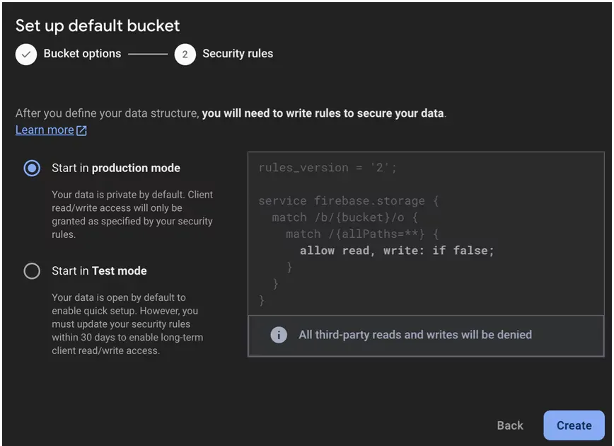 security rules