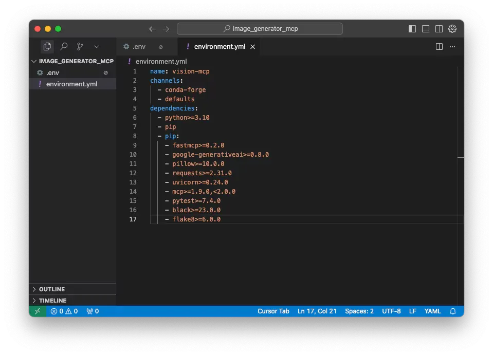 set the necessary dependencies