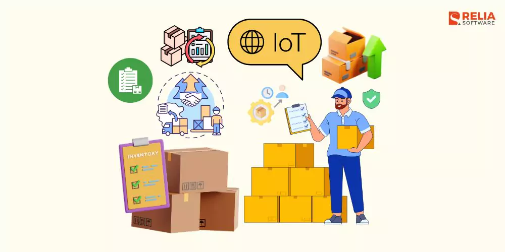 smart shelves and inventory with IoT