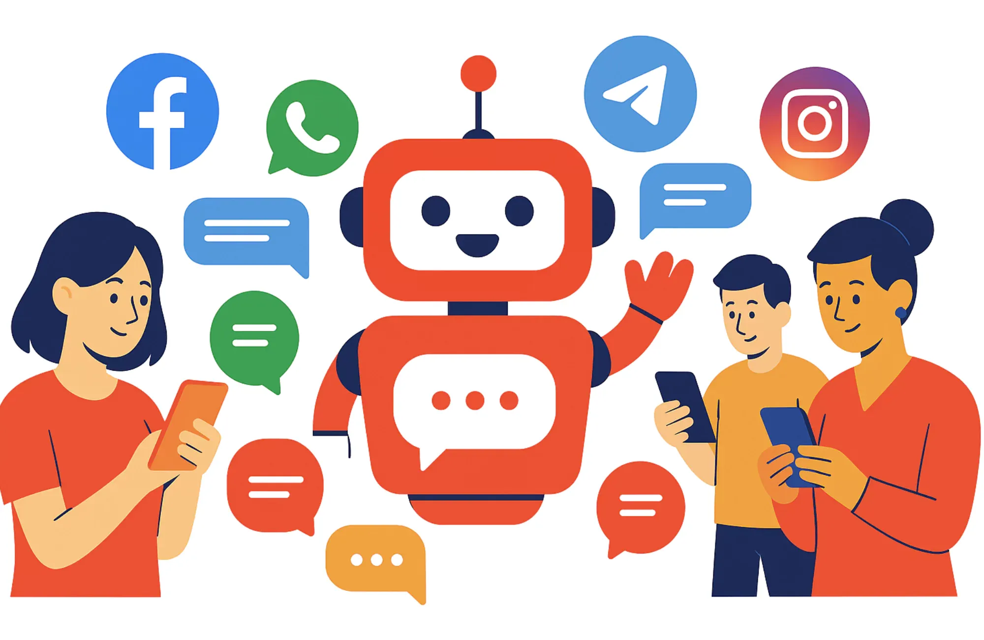Social Media Chatbots
