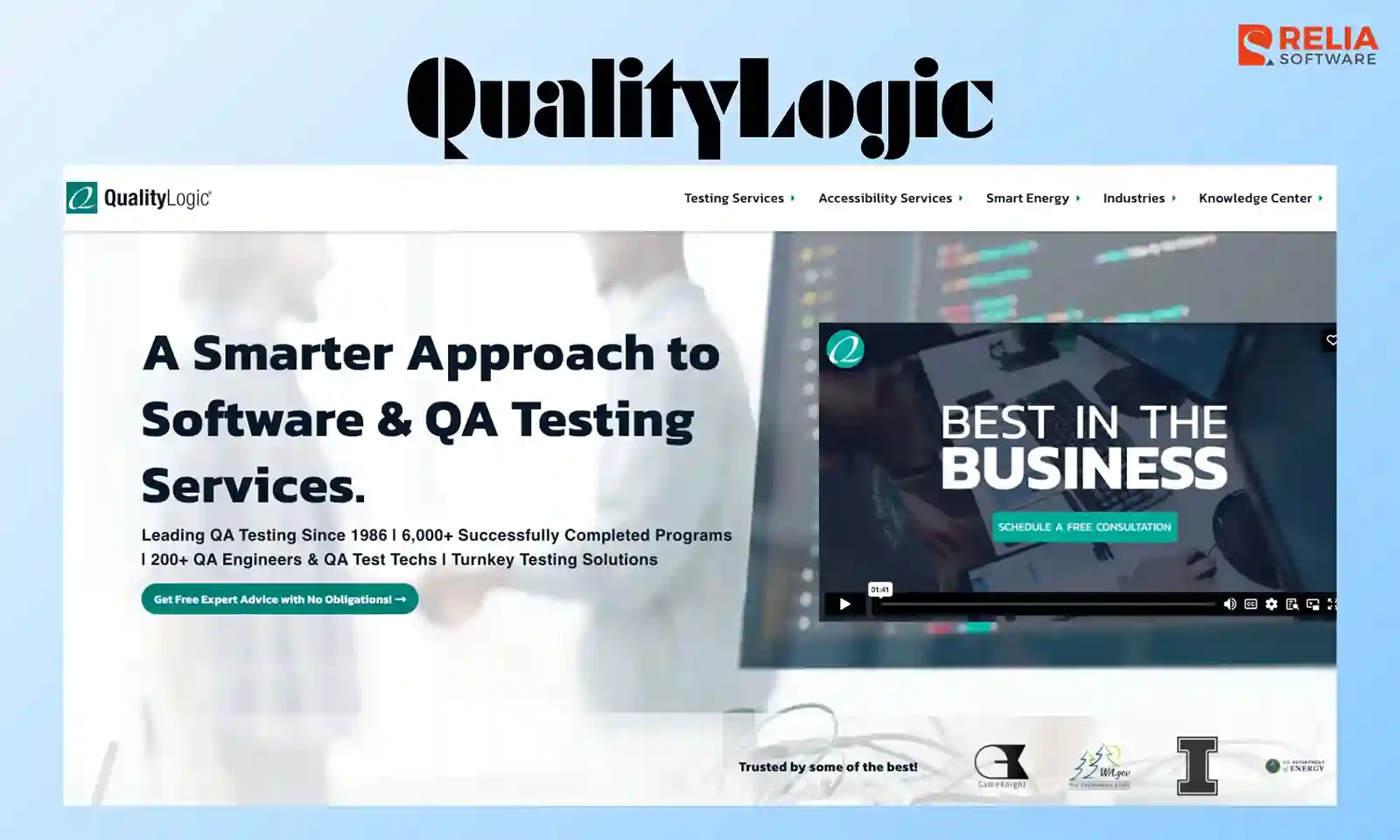 software testing outsourcing company quality logic