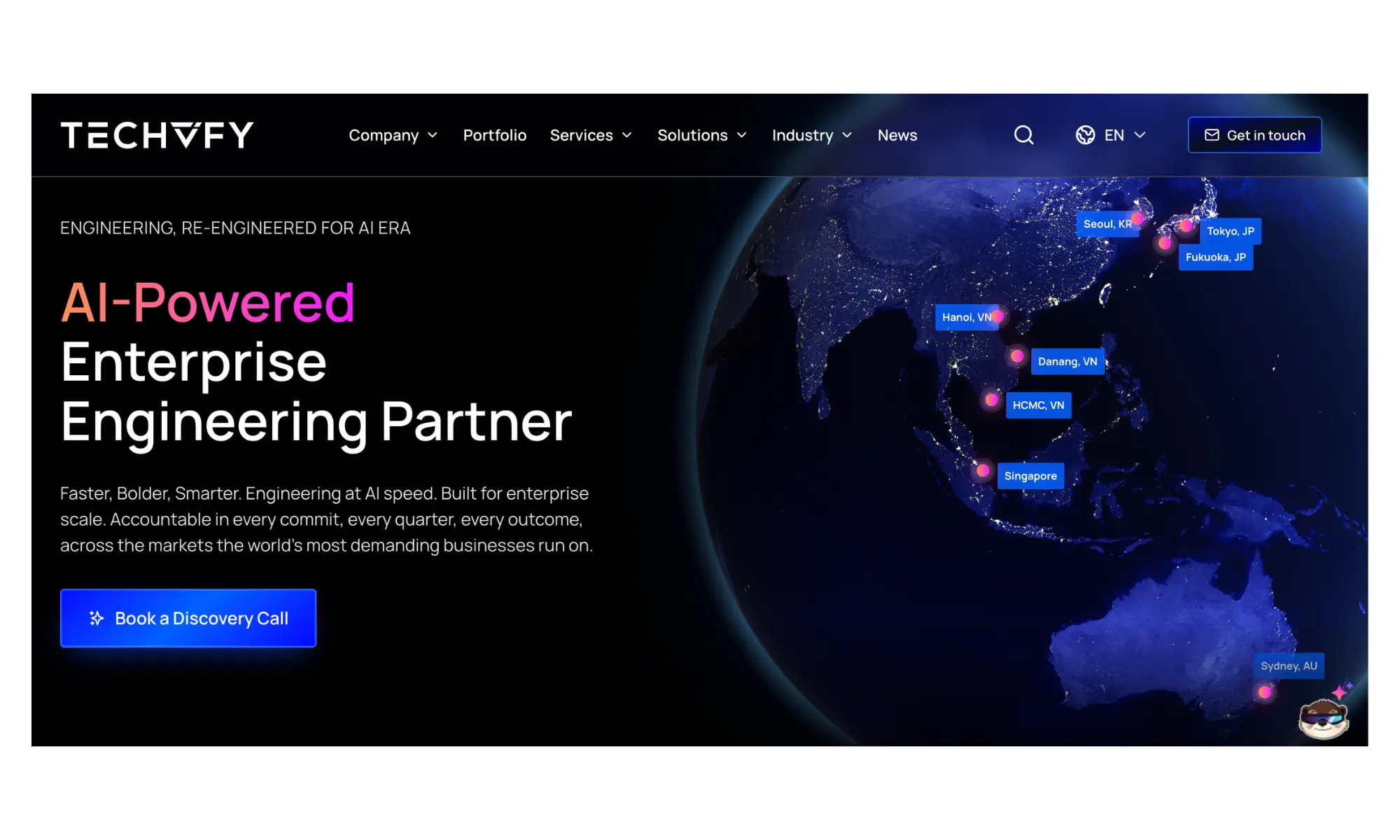 Techvify brings Go backend developers and cloud/DevOps engineers to work side by side.