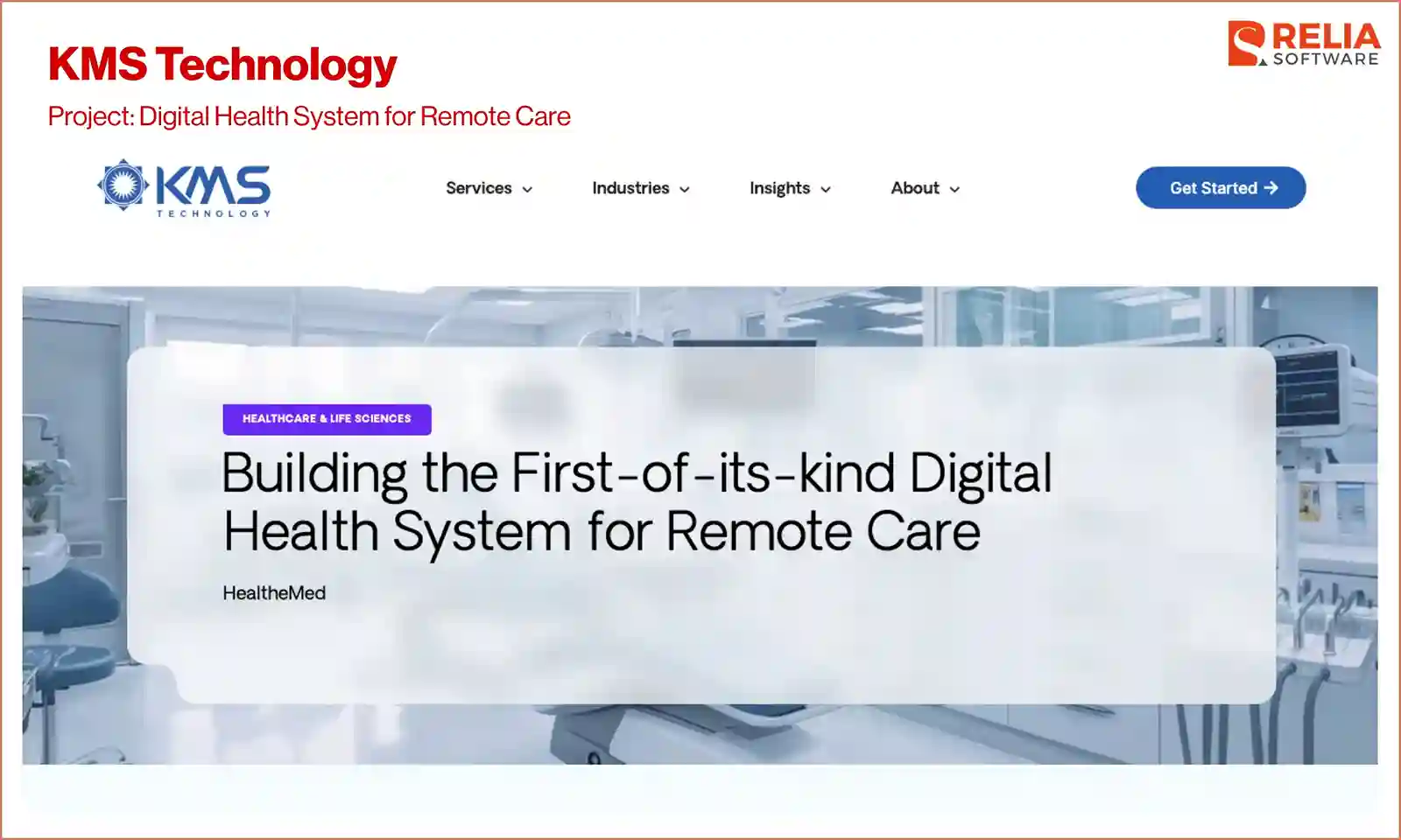 telemedicine app development company kms technology
