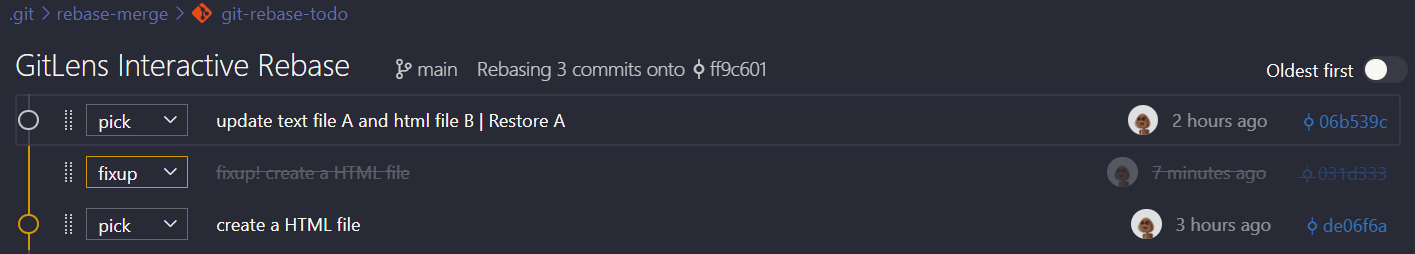 The editor now will be shown
