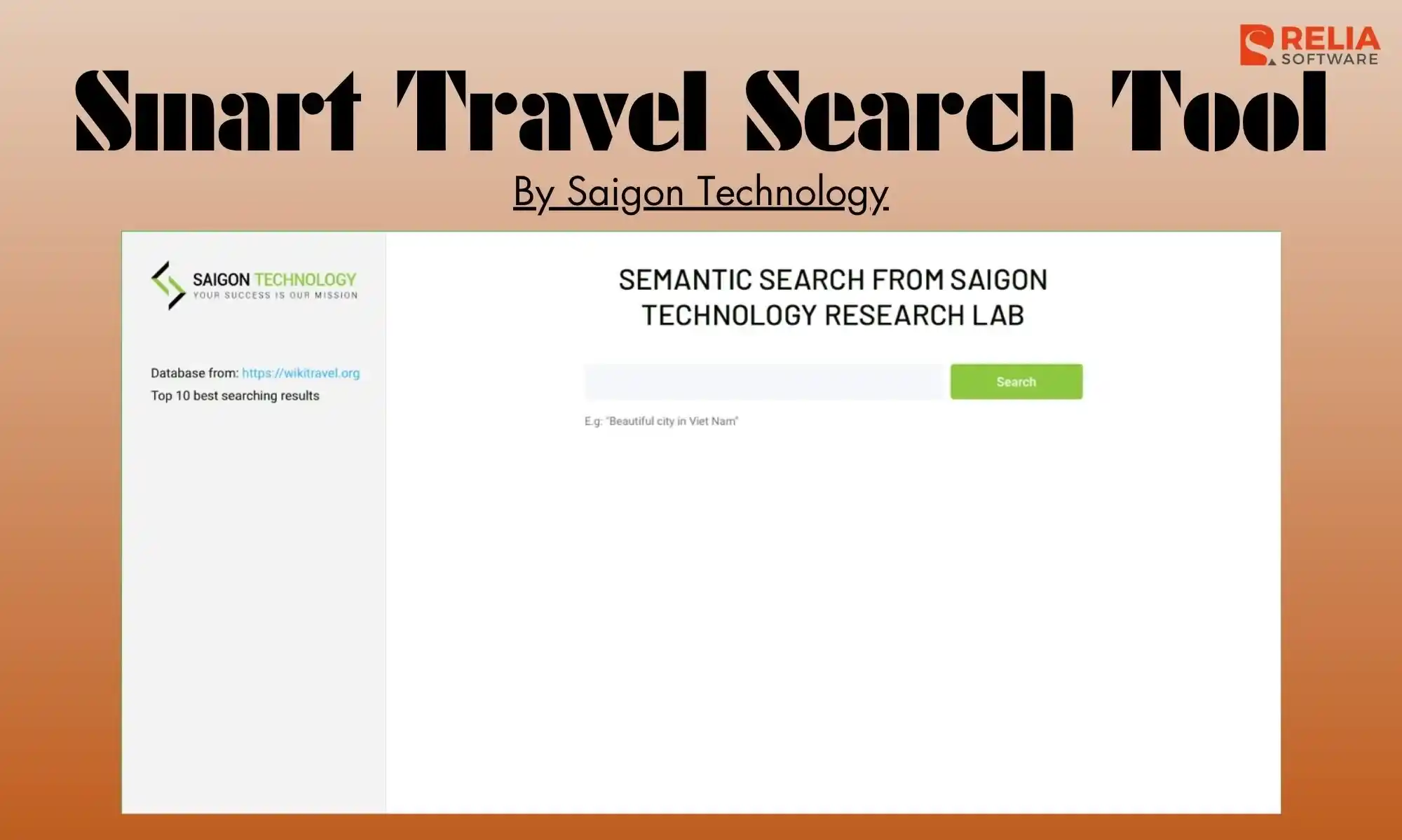 travel app development company saigon technology