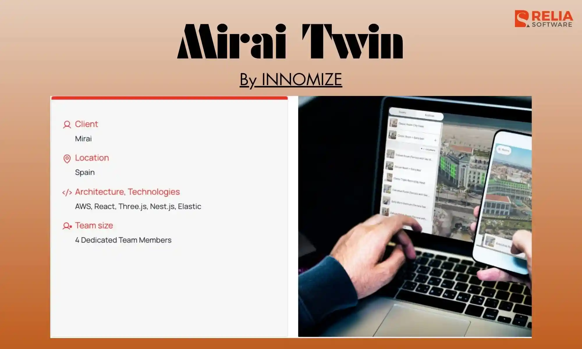 travel app development company innomize