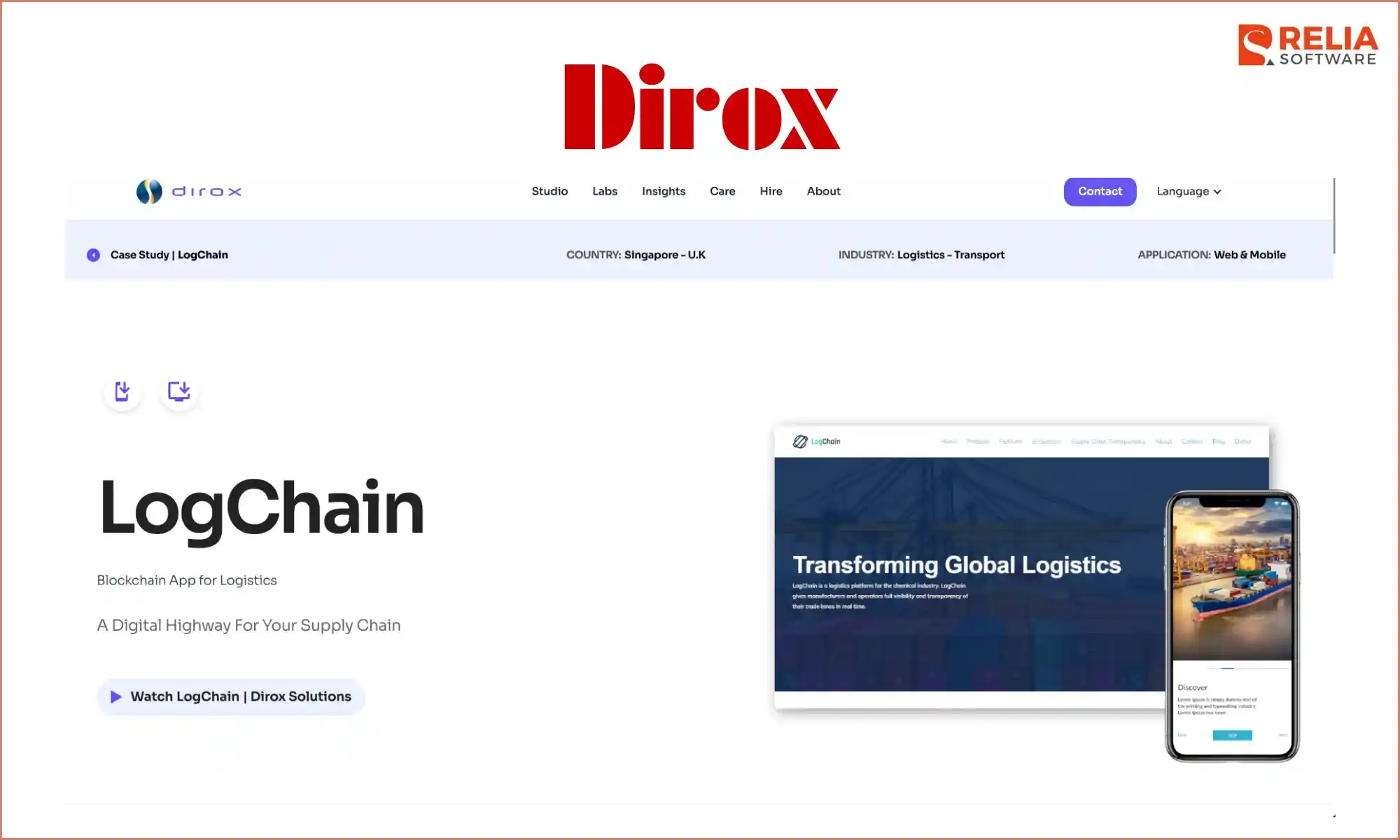 typescript development company dirox