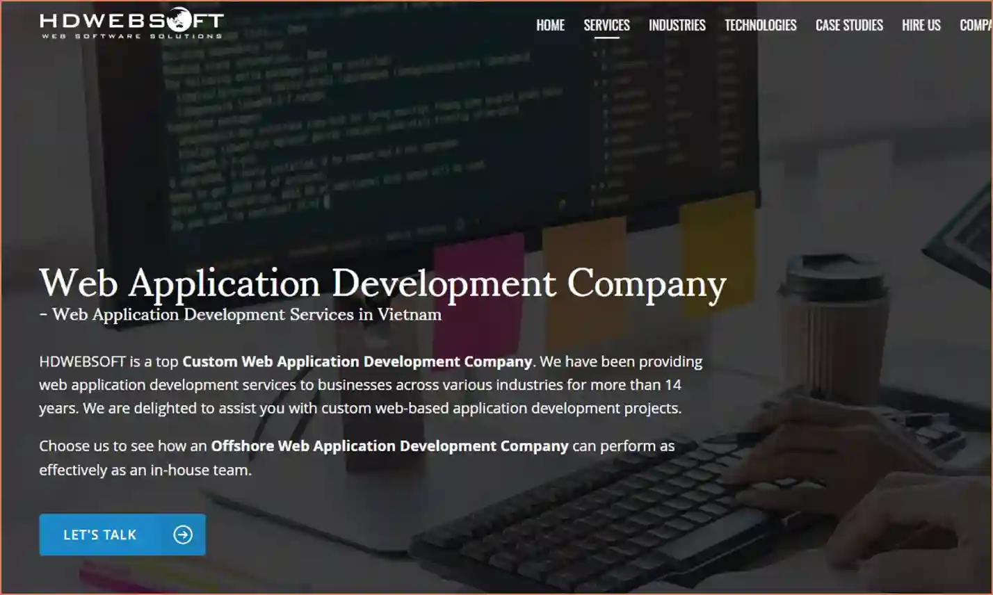 web app development company HDWEBSOFT