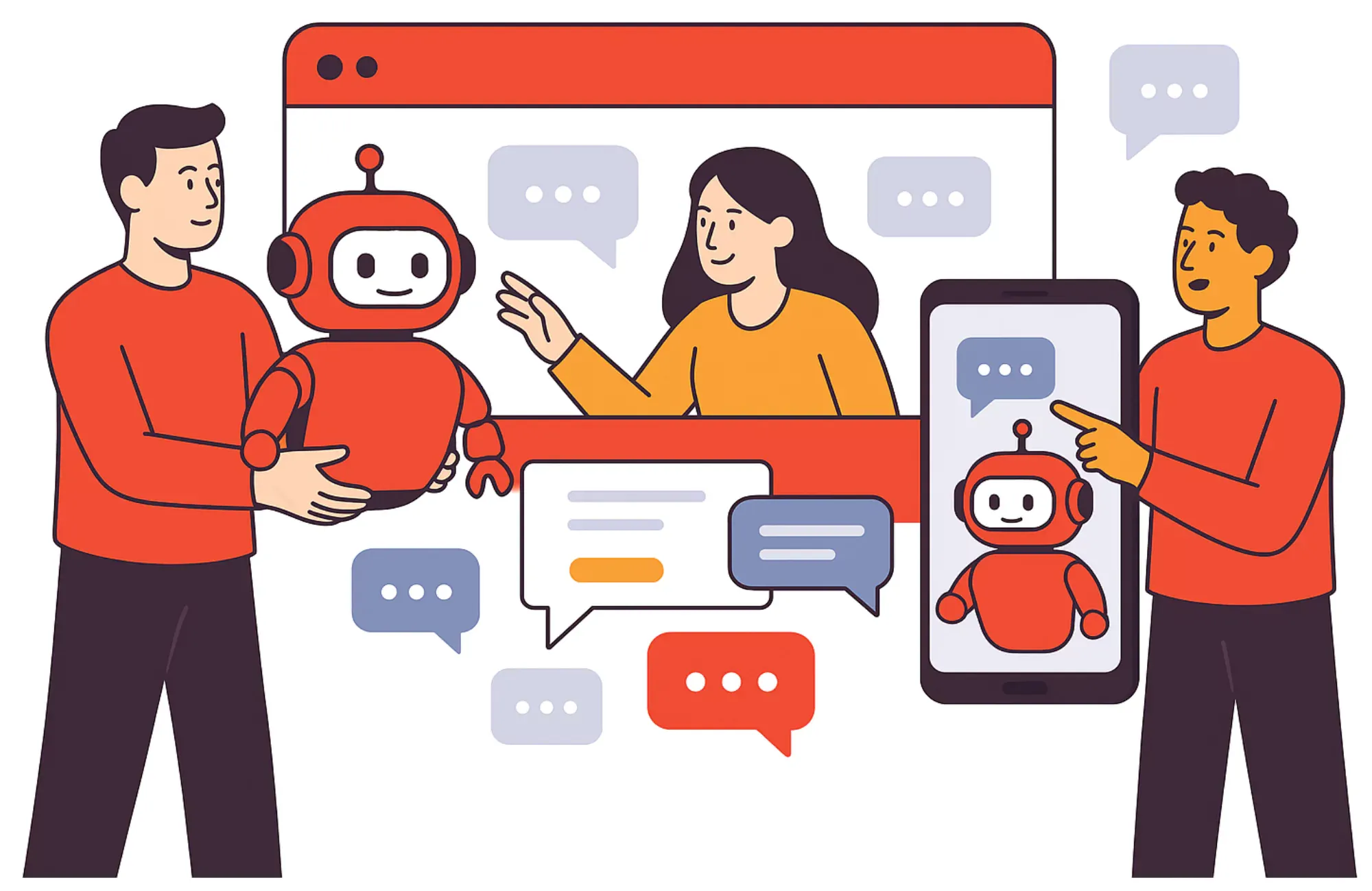Website & Mobile App Chatbots