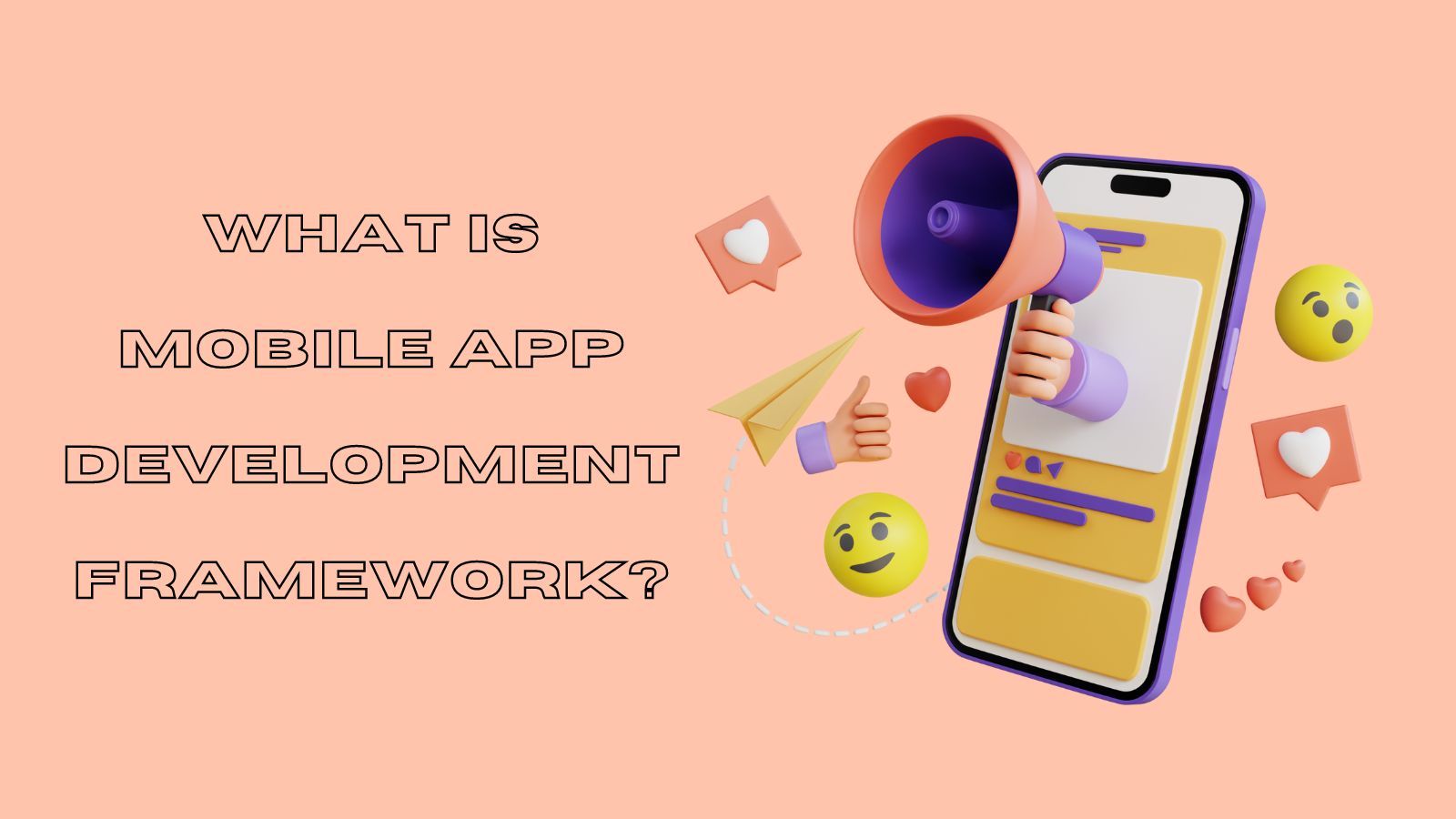 what is mobile app development framework